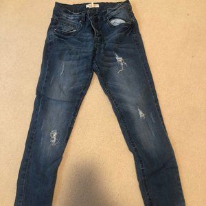 Forever 21 Ripped Jeans